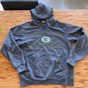 Grey Green Bay hoodie